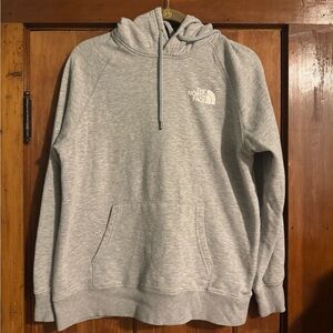 The North Face Light Gray Pullover Hoodie